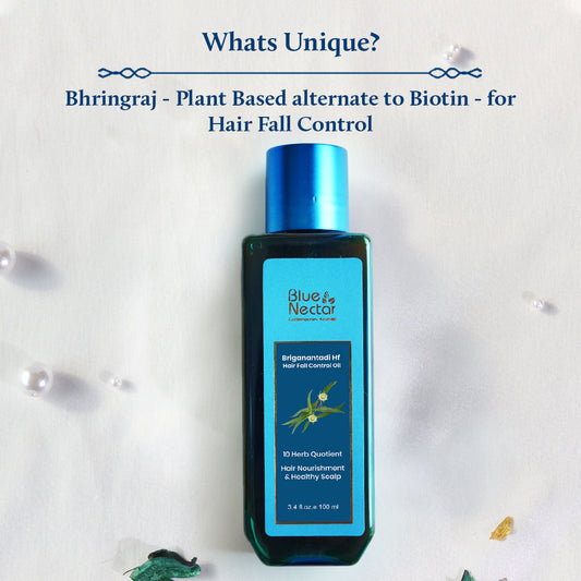 Bhringraj Hair fall Control Oil for Healthy Scalp (10 Herbs) 100ml