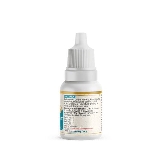 Anu Taila – Ayurvedic Nasal Oil for Congestion, Allergy & Sinus Relief