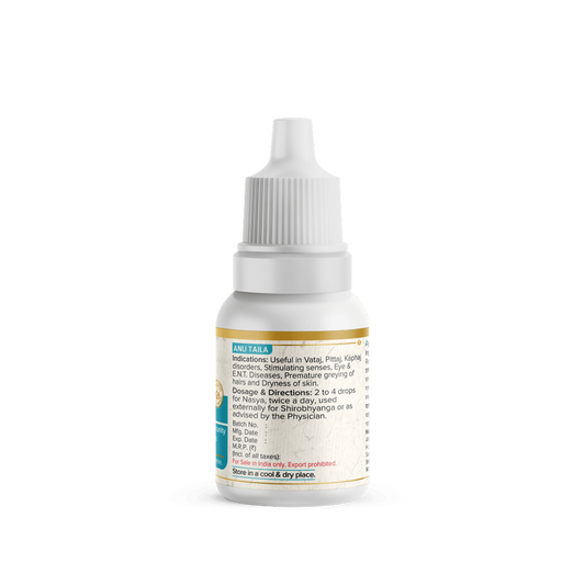 Anu Taila – Ayurvedic Nasal Oil for Congestion, Allergy & Sinus Relief