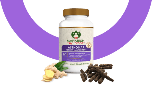 Asthomap - For Asthma & Respiratory Relief (60 tablets Pack)