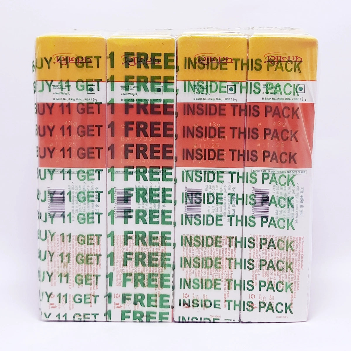 Dant Kanti Natural Toothpaste 43g (Buy 11+1 Free)
