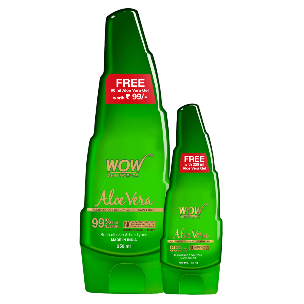 Aloe Vera Gel Moisturizer Combo Calming Hydration Boost 60ml