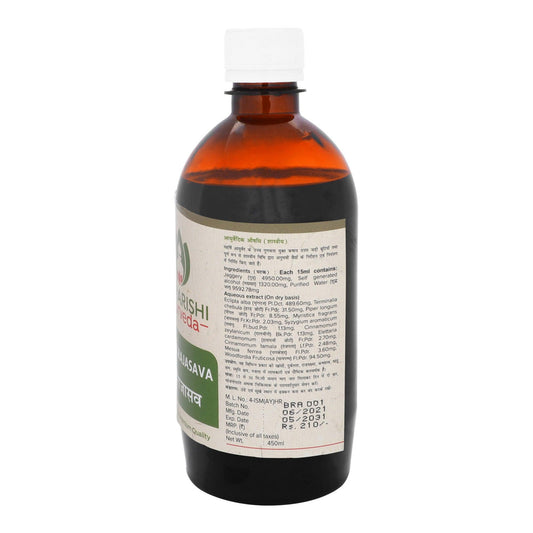 Bhringrajasava- For Healthy Liver (450ml)