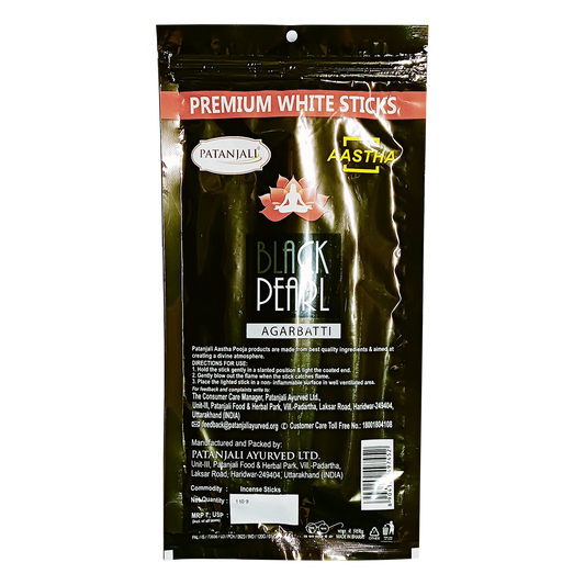 Aastha Agarbatti W Stick Blackpearl - New