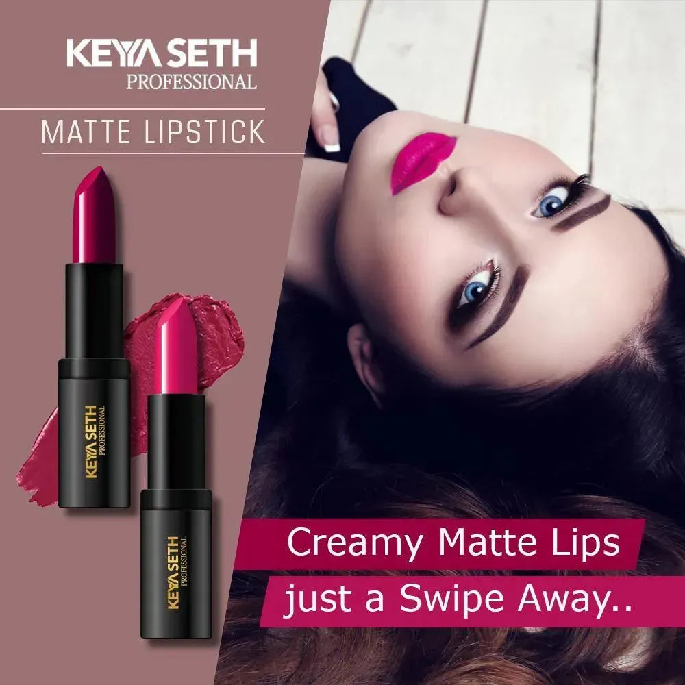 Bright Fuchsia Shade Matte Lipstick - 02 100g