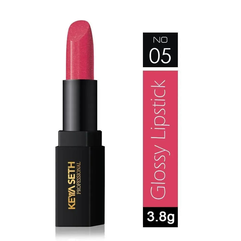 Bright Red Shade Glossy Lipstick - 05 100g
