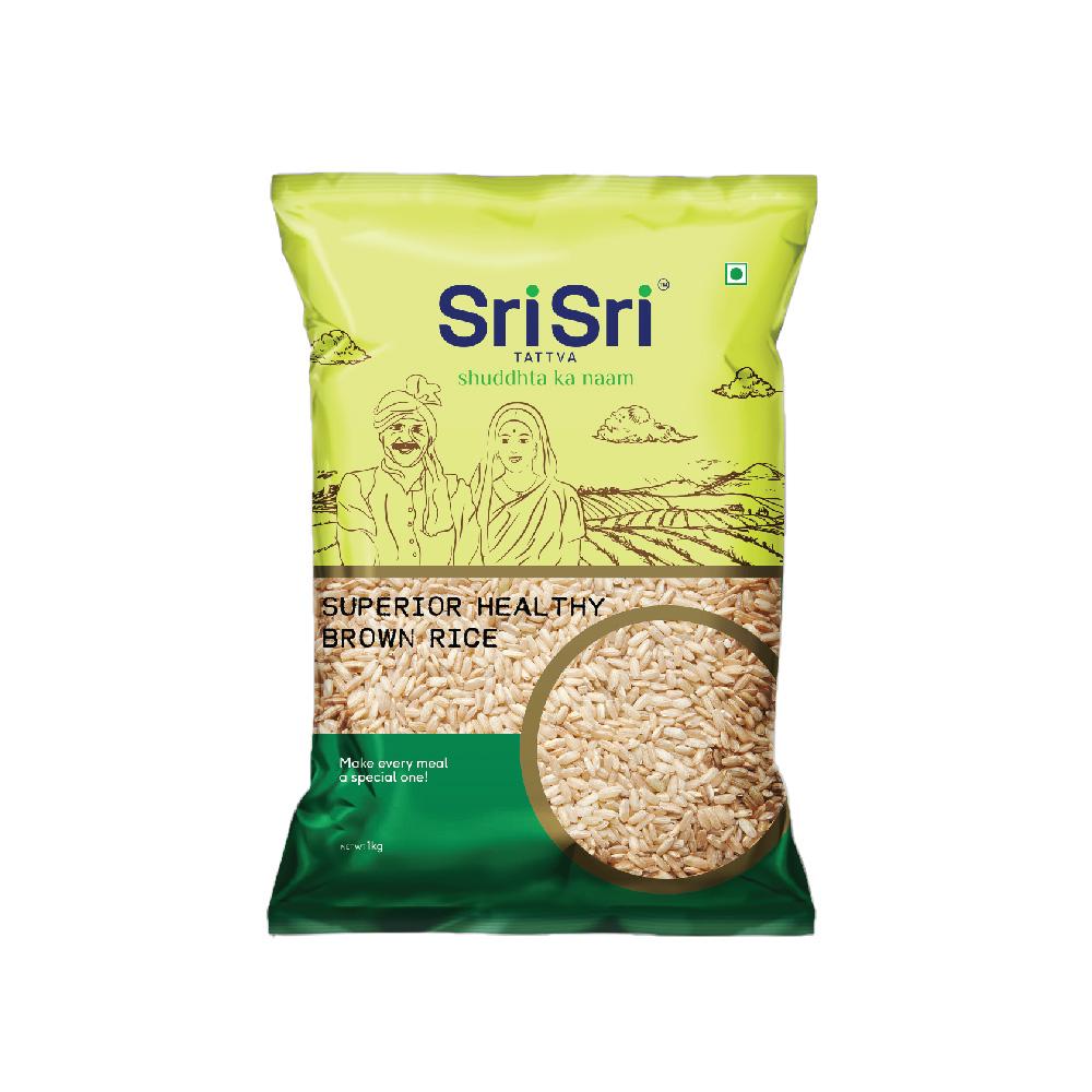 【Sri Sri Tattva】 Superior Healthy Brown Rice| スーペリア ヘルシー 玄米| 1kg