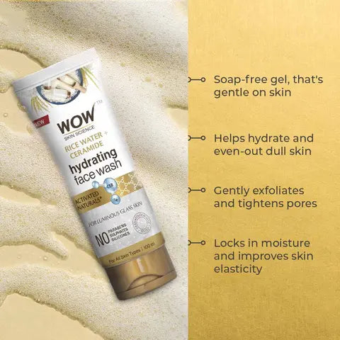 Rice Water & Ceramide Face Wash Deep Hydration Boost 100ml