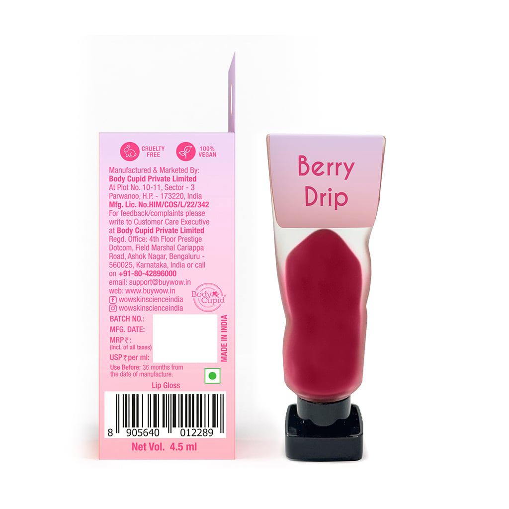 Berry Drip Lip Gloss Hydrating & Conditioning Formula