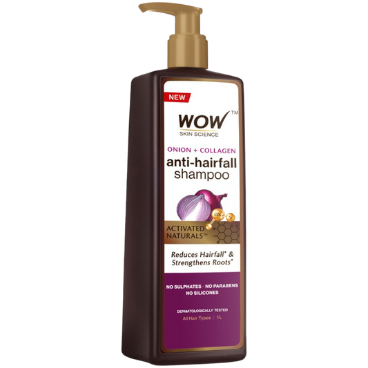 Onion & Collagen Anti-Hairfall Shampoo Strengthens Roots 300 ML