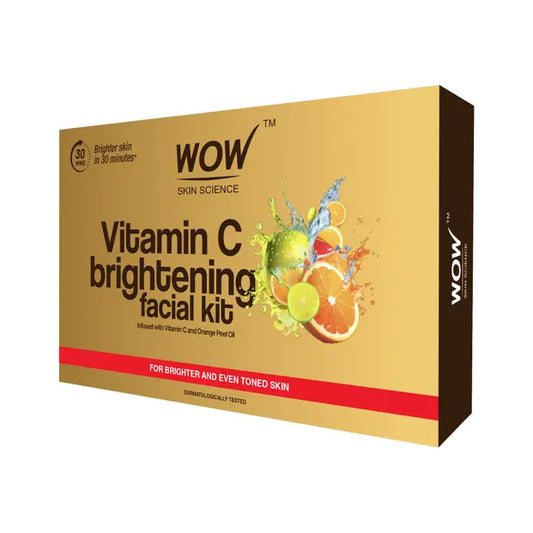 Vitamin C Brightening Facial Kit For Brighter And Even Toned Skin