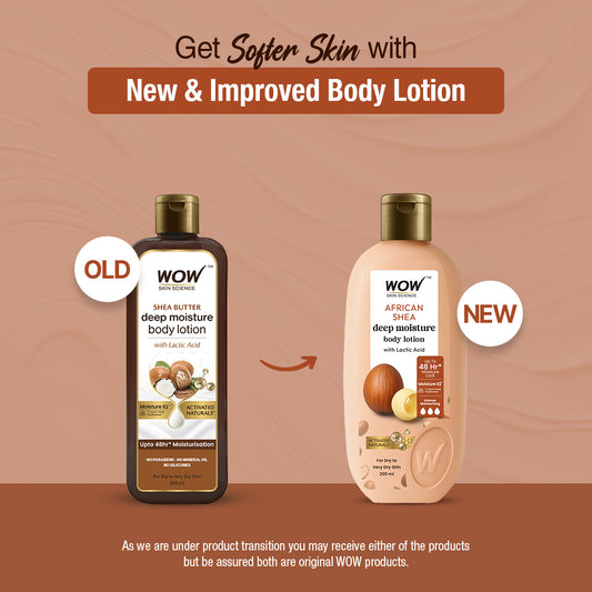 Shea & Cocoa Butter Body Lotion Long-Lasting Hydration 200ml
