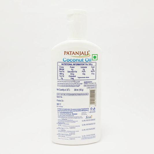 Patanjali Coconut Oil (B)