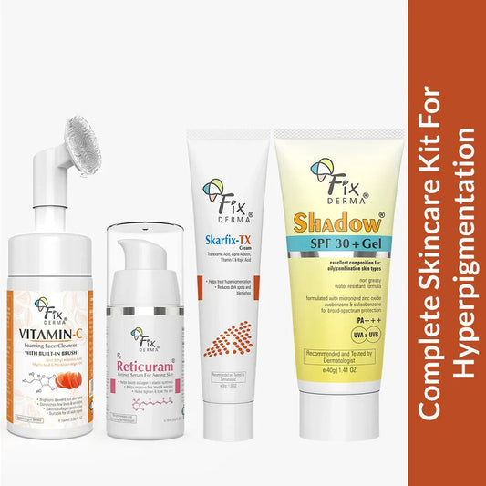 Complete skincare kit for Hyperpigmentation