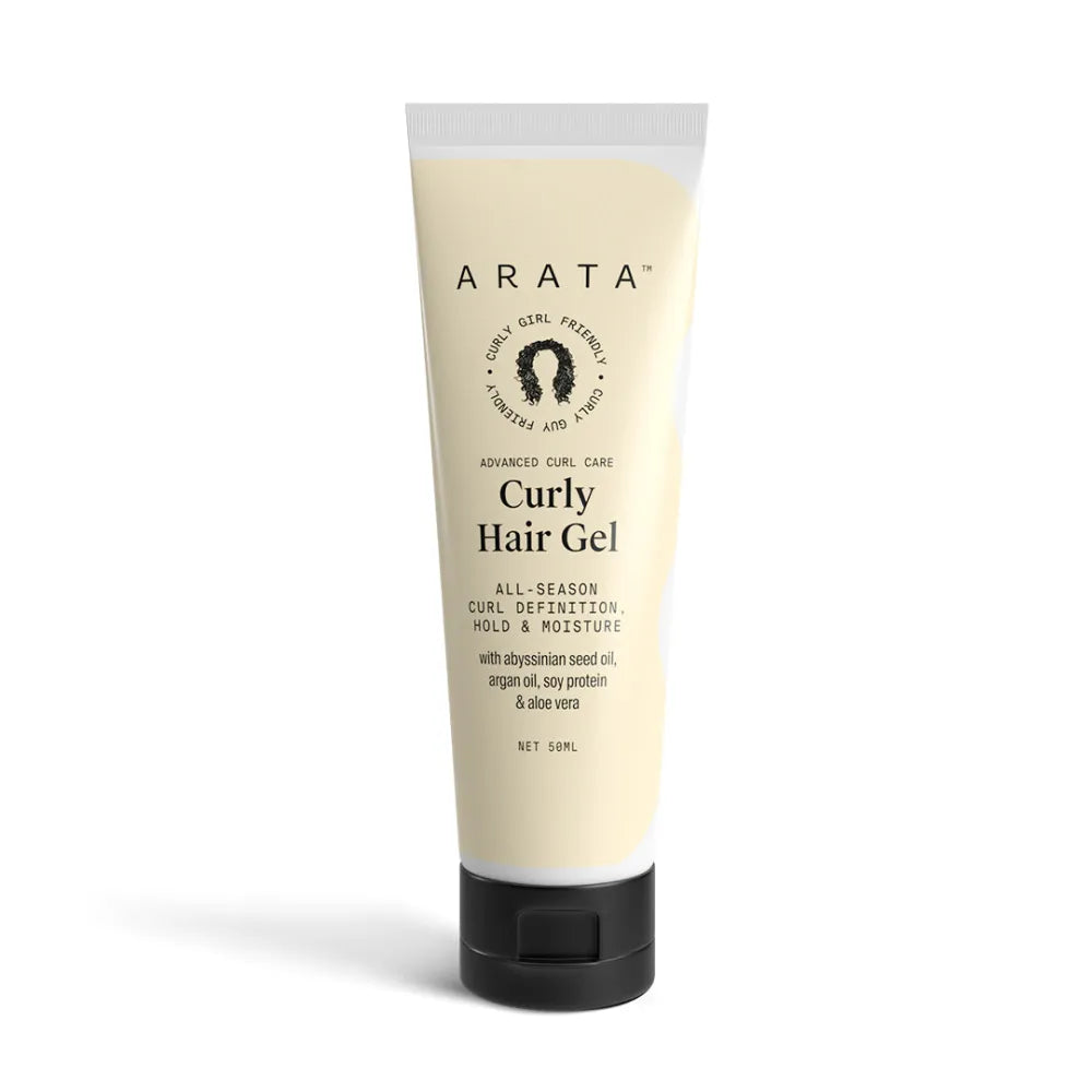 【Arata】 Curly Hair Gel (Mini) - Advanced Curl Care - 50ml (Travel Size)|カーリーヘアジェル ミニ アドバンスド カールケア トラベルサイズ|50ml