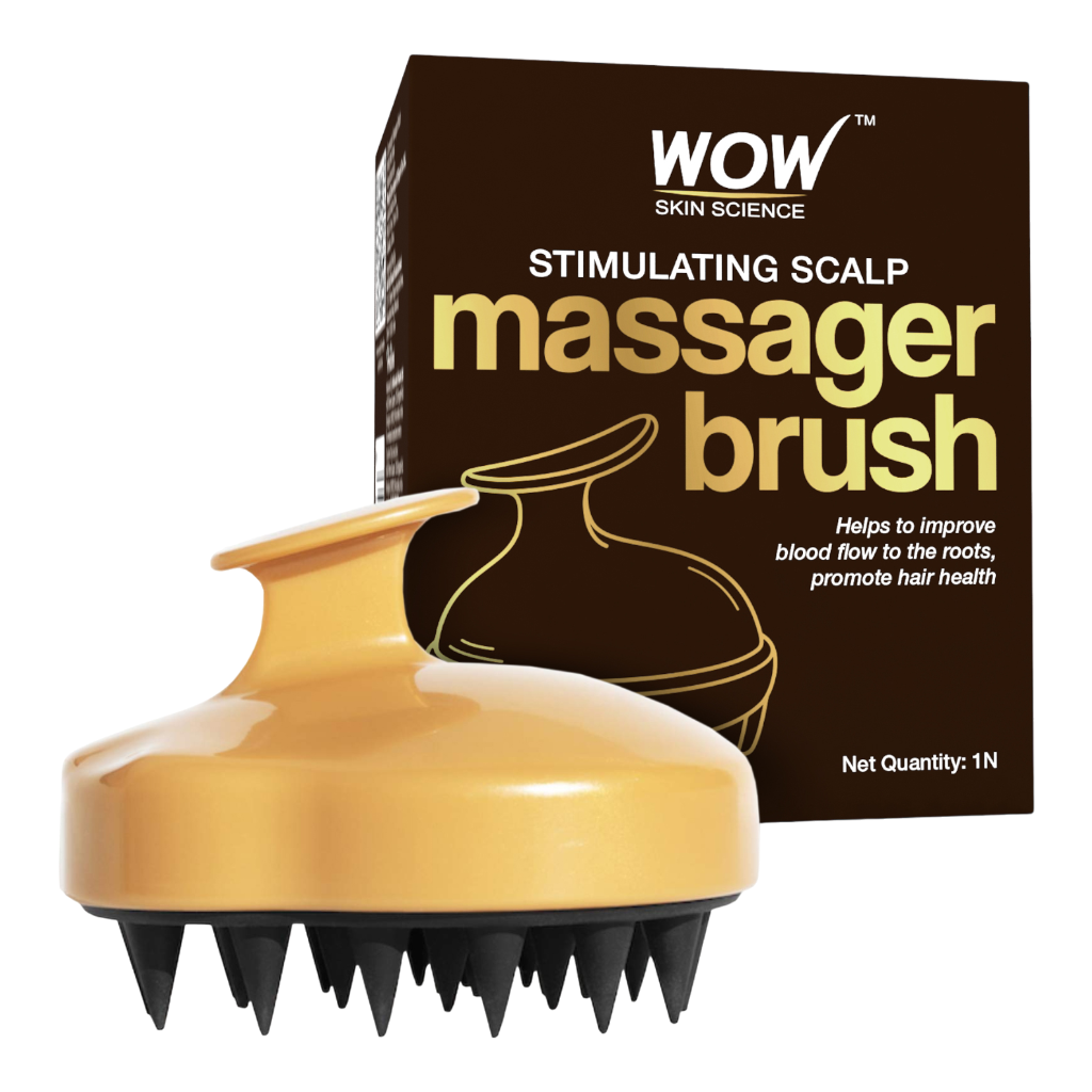 Scalp Massager Brush Stimulates Circulation & Comfort