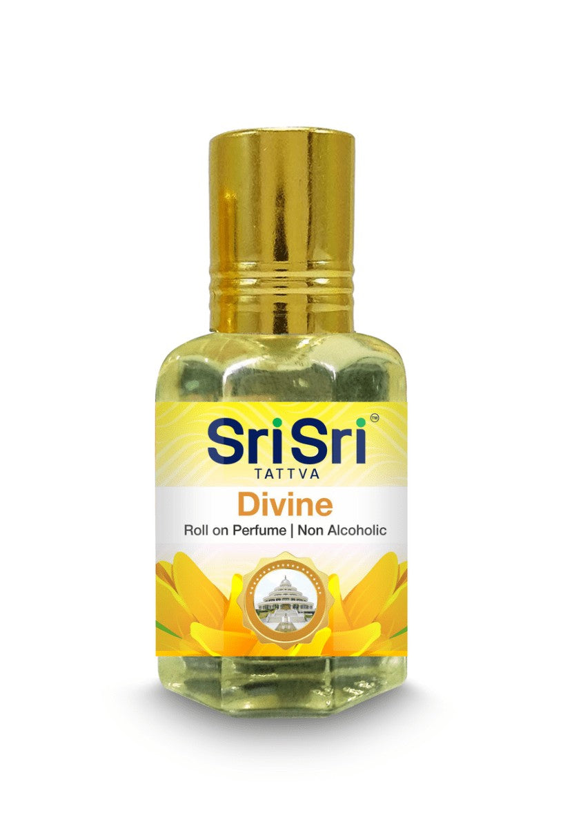 【Sri Sri Tattva】 Aroma Divine Roll-on Perfume| アロマ ディヴァイン ロールオン香水| 10ml