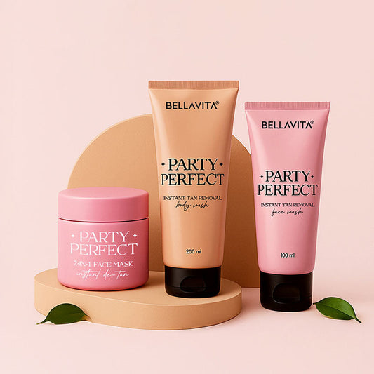 【Bella Vita】 Party-Prep Glow kit|パーティープレップ キット(ボディウォッシュ・フェイスウォッシュ・フェイスマスク)