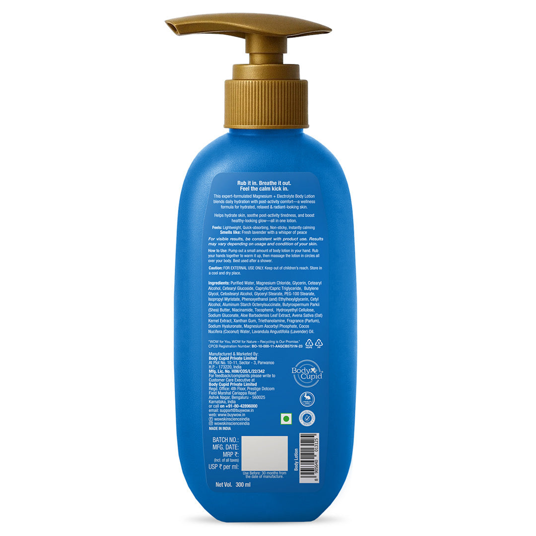 Magnesium Body Lotion Deep Moisture and Skin Revitalization 200 ML