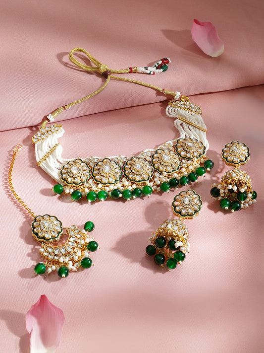 Emerald Horizon Necklace Set フリーサイズ
