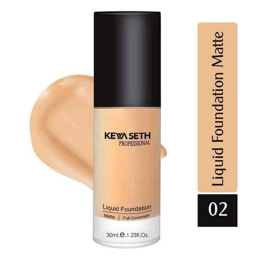 Full Coverage Liquid Matte Foundation-Shade 02 30g