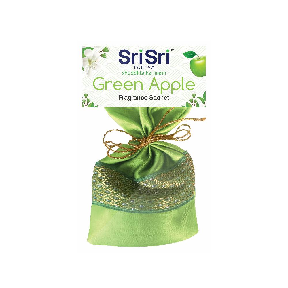 【Sri Sri Tattva】 Fragrance Sachet - Green Apple| フレグランスサシェ グリーンアップル| 10g
