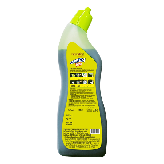 Patanjali Green Flush Toilet Cleaner (Low Hcl)