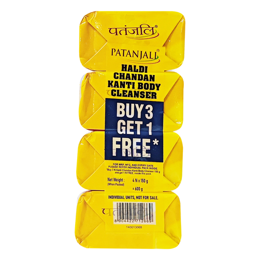 Haldi Chandan Kanti Body Cleanser 150g B3g1