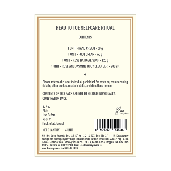 Head to Toe Selfcare Ritual Set