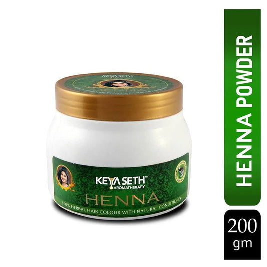 Henna Powder Herbal Hair Colour with Nature Conditioner for Silky & Shiny Hair with Aloe Vera, Catechu & Tea leaves 200g