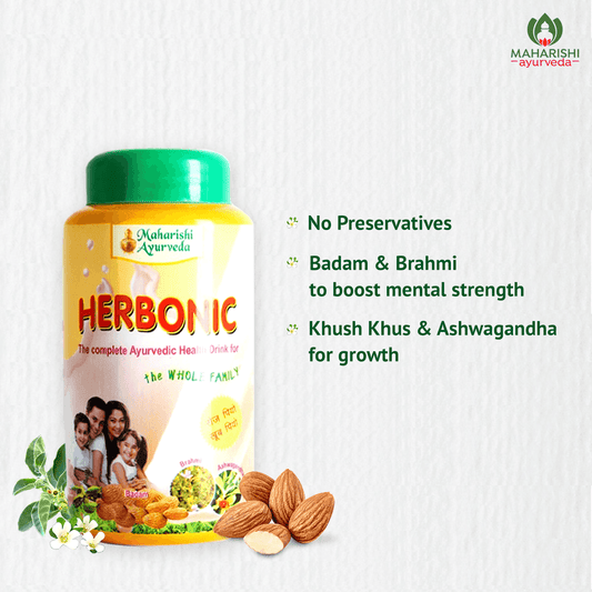 Herbonic and Vidyarthi Amrit - For Mental Concentration & Clarity
