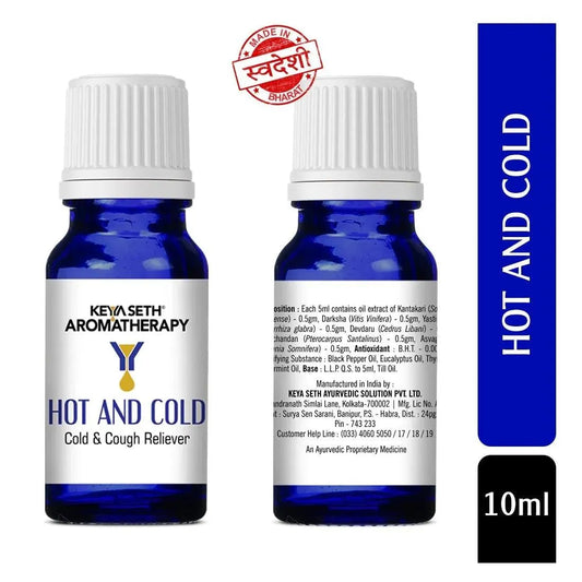 Hot and Cold-Congestion Reliever Steam Inhaler- Prevents Cold and Cough, Flu 10ml