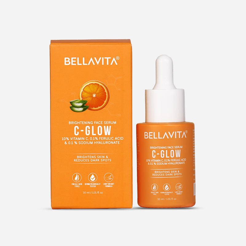 C-Glow 10% Vitamin C Serum - 30ml (Pack of 2) 30ml