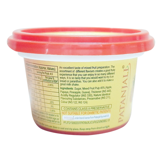 Patanjali Mixed Fruit Jam 90g
