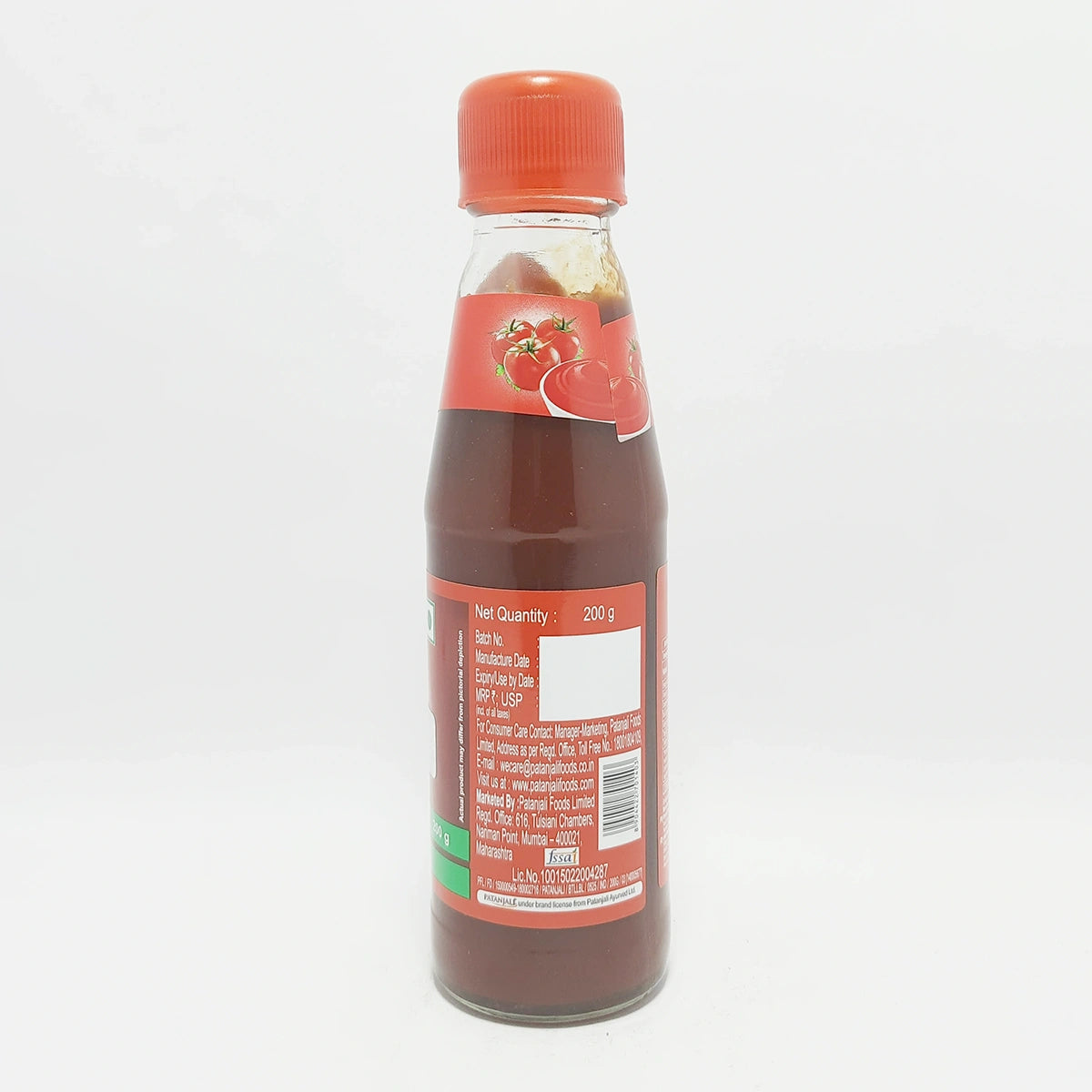 Patanjali Tomato Ketchup with Onion & Garlic (B) (500 g) 200g