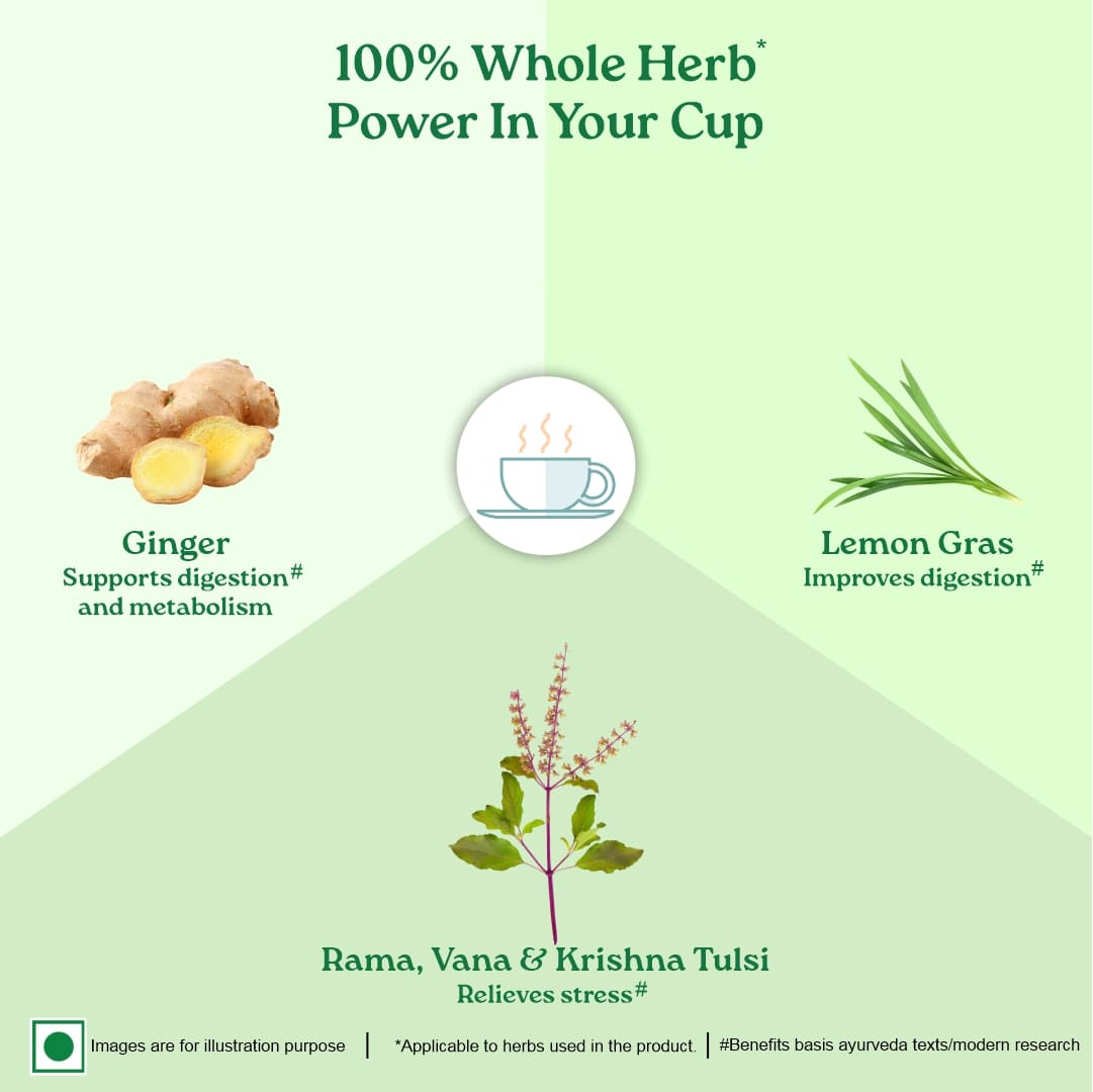 Combo Green Tea Lemon Ginger & Moringa Powder