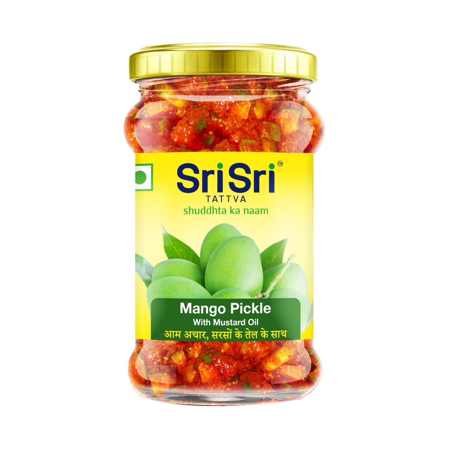 【Sri Sri Tattva】 Mango Pickle (Mustard Oil)| マンゴーピクルス(マスタードオイル)| 300g