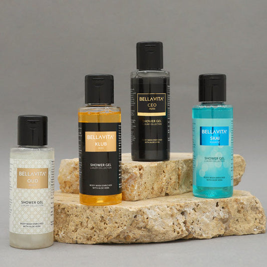 【Bella Vita】 Shower Gel Travel Minis Kit - 4 x 55ml|シャワージェル キット トラベルミニ|55ml