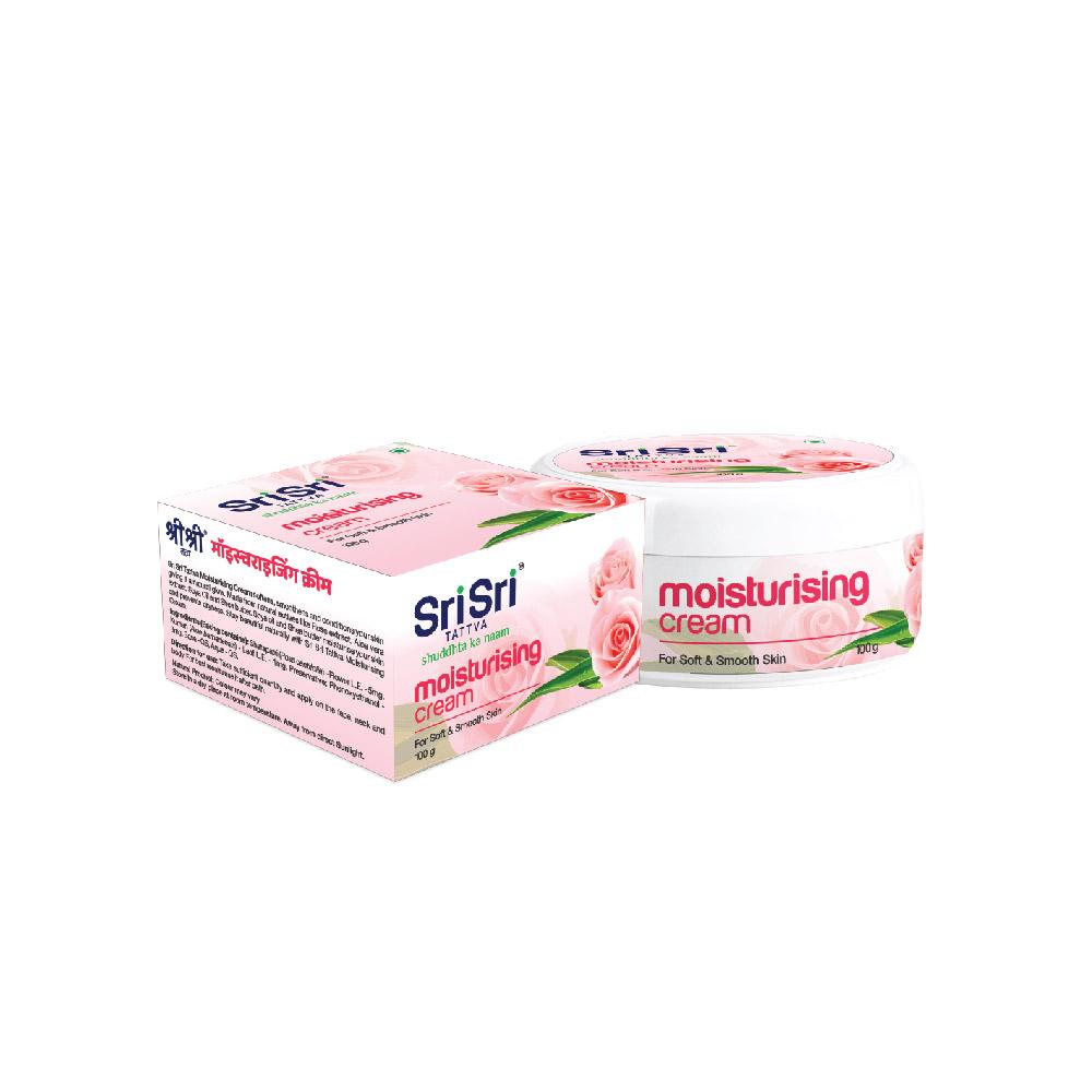 【Sri Sri Tattva】 Moisturising Cream for Soft & Smooth Skin| ソフト&スムース肌用 モイスチャライジングクリーム| 100g