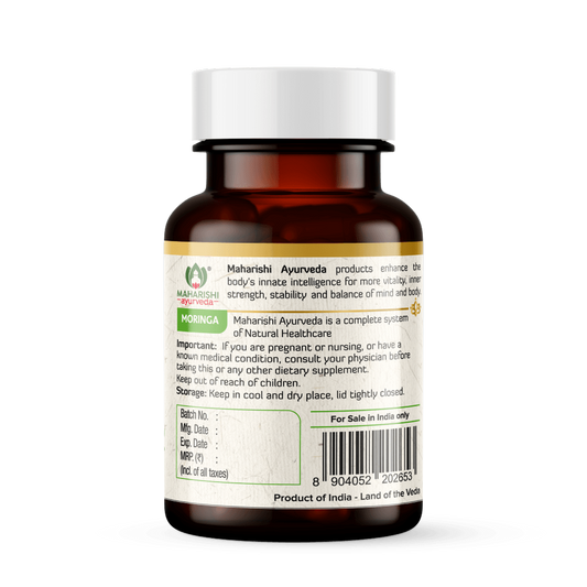 Maharishi Ayurveda Organic Moringa Tablets – Immunity & Energy Support
