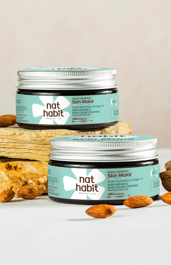 Multi-Nut Shea Omega-3 Body Malai 120ml × 1