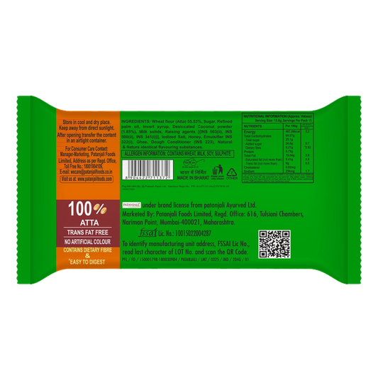 Patanjali Nariyal Biscuits 204g