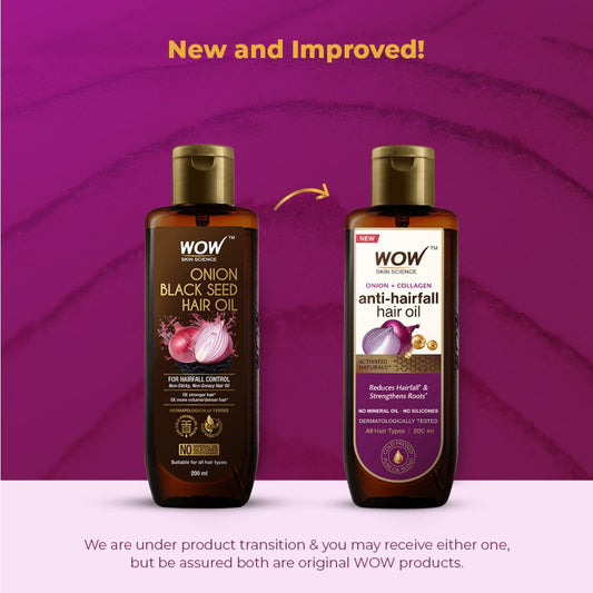 WOW Skin Science オニオン ヘアオイル 200ml