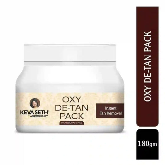 Oxy De Tan Removal for Glowing & Lighting oil Control, Anti Acne & Pimples Blemishes Pigmentation De Tan pack for Face & Body – No Ammonia & Blech 180g x 3