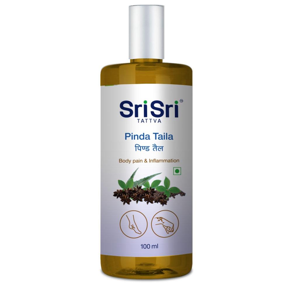 【Sri Sri Tattva】 Pinda Taila Body Oil for Pain & Inflammation| ピンダ・タイラ ボディオイル(痛み・炎症ケア)| 100ml