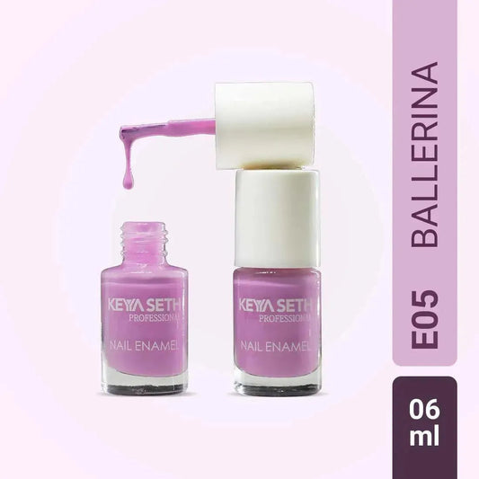 Ballerina Long Wear Nail Enamel Enriched with Vitamin E & Argan oil 100g