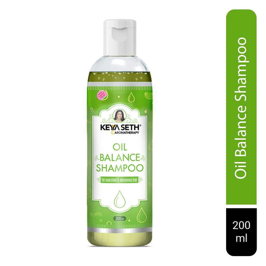 Oil Balance Shampoo for Oily Scalp,Anti-Dandruff,Makes Hair Bouncy & Volume Boost for Thin Hair with Pro -Vitamin B5 & Essential of Lemon & Lavender 200ml