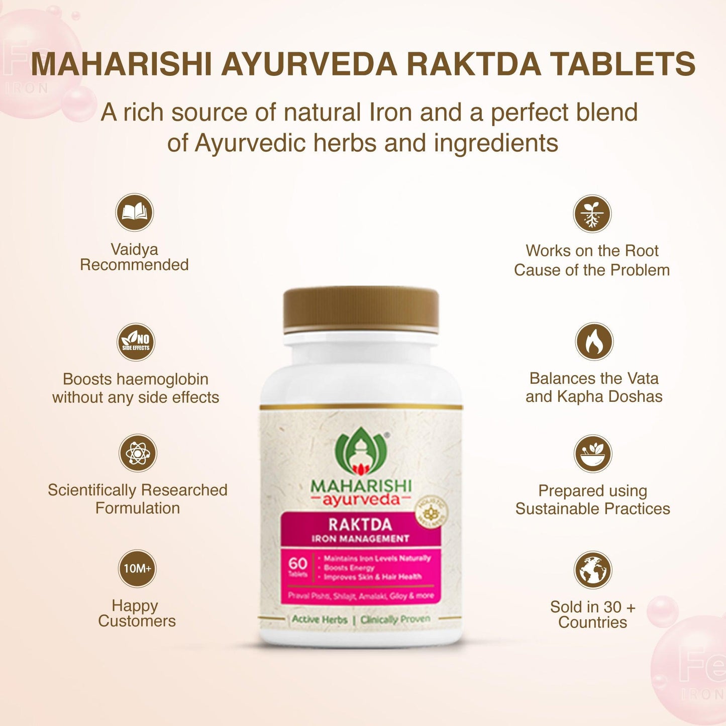 Raktda - Ayurvedic Iron Supplement
