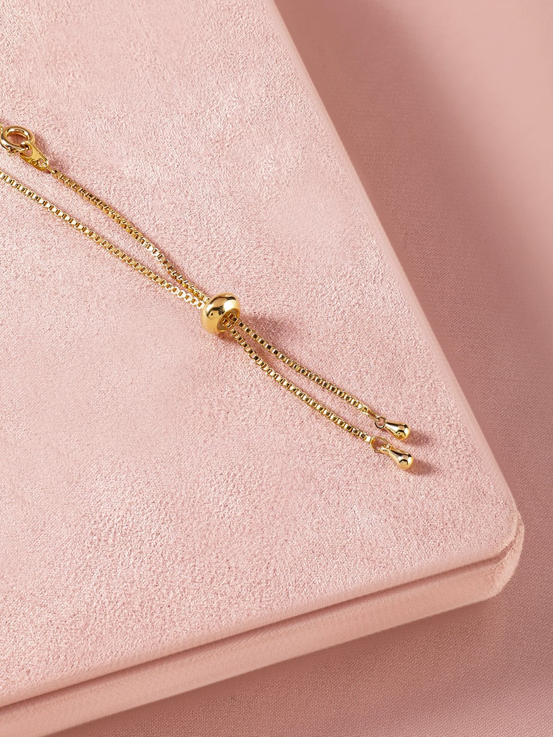 【Rubans】 Elegant American Diamond Zirconia Studded Pendant Necklace|18K ゴールドメッキ キュービックジルコニア ペンダントネックレス(アジャスタブルチェーン)|フリーサイズ