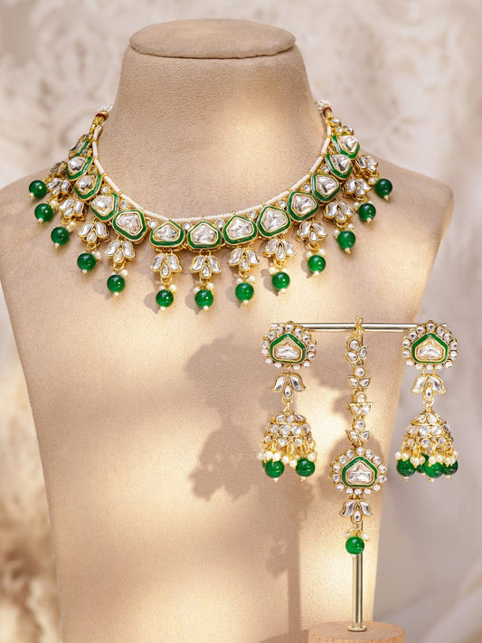 Gem of the Green Dynasty Necklace Set フリーサイズ